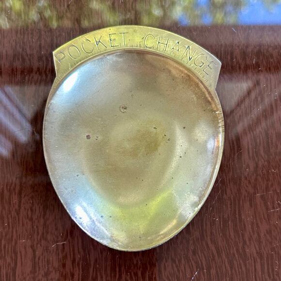 Vintage Brass “Pocket Change” Dish - Picture 3 of 8